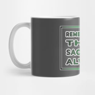 Remembering Their Sacrifice, Always - Tribute Collection Mug